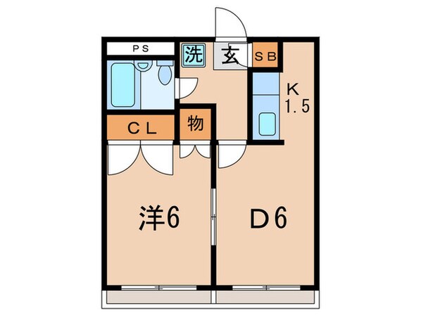 プラザドゥリカの物件間取画像